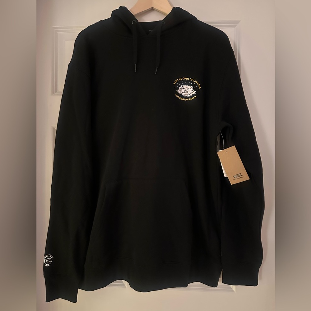 NWT Vans Black Graphic Men's Hoodie